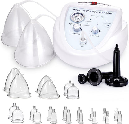 Portable Vacuum Therapy Massage Breast Enhancement Machine Pump Cup Enhancer Lymphatic Drainage Body Shaping Butt Lifting Device