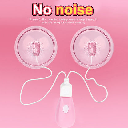 BXA Breast Clit Massage Nipple Breast Stimulation Vacuum Sucker Pussy Clitoris Tongue Licking Masturbator Vibrator Toy for Coupl