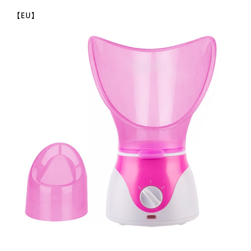 High Quality  Face Steamer Deep Cleanser Mist Steam Sprayer Spa Skin Vaporizer Promote Blood Circulation EU US Plug