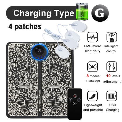 Charging Type G 4 patches EMS micro Intelligent electricity control 8 modes