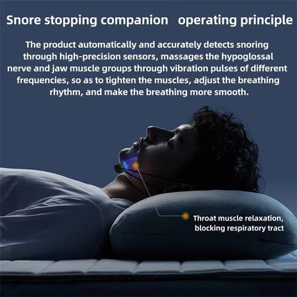 the product automatically and accurately detects snoring through high