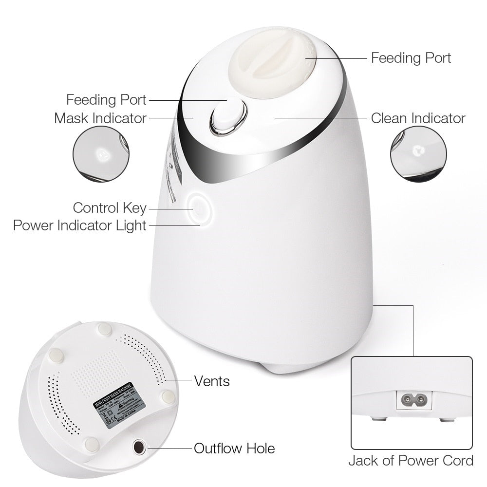 Power Indicator Light- Vents Nece Outflow Hole