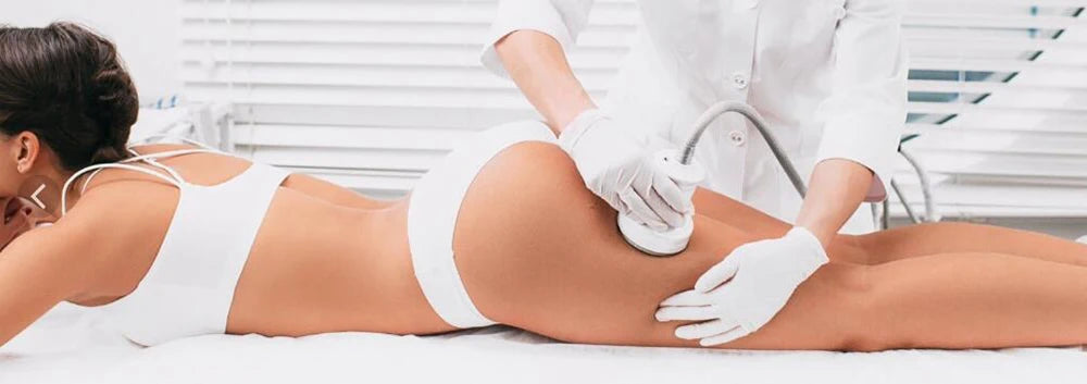 Non-surgical treatment that reduces fat, stimulates collagen, tightens and lifts skin for a shapelier figure.