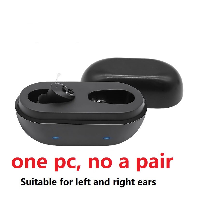 Rechargeable Hearing Aids High Performance Sound Amplifier Power Invisible Ear Hearing Aid Deafness Headphones Adjustable Tools