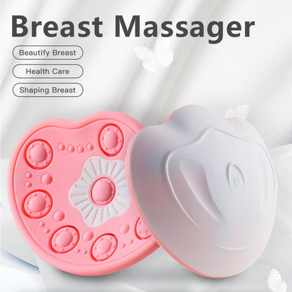 Therapy Breast Enhancement Massager Bust Lift Massage Machine with Hot Compress Breast Enhancer Anti Sagging Chest