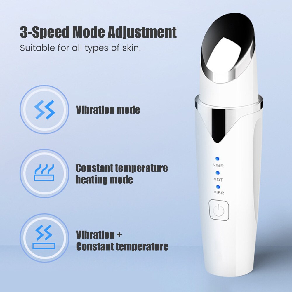 3-Speed Mode Adjustment Suitable for all types of skin: Vi