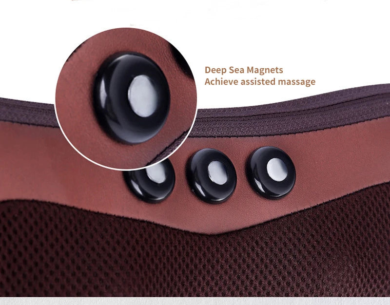 Advanced magnets provide soothing massage therapy for relaxation and pain relief.