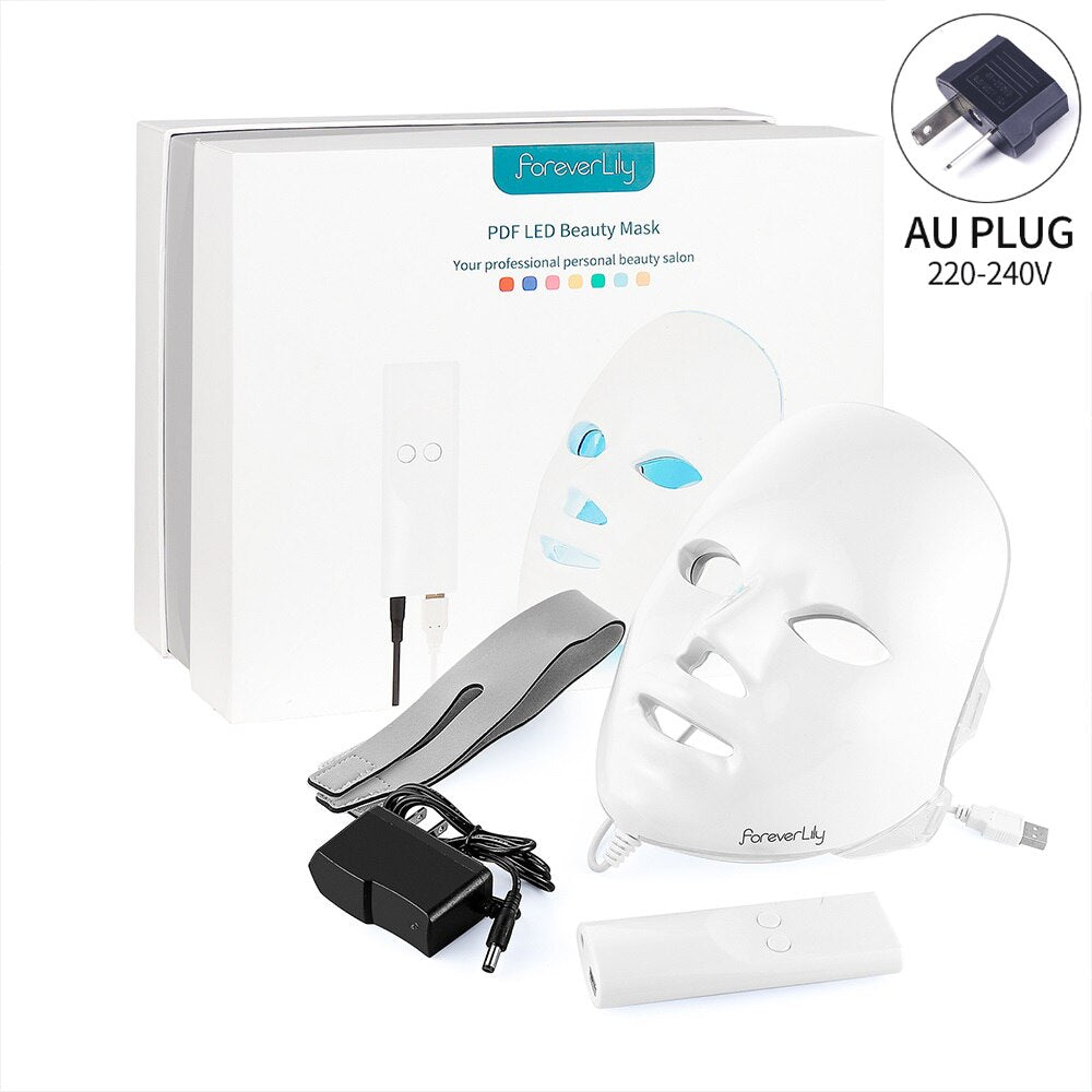 ForeverLiy PDF LED Beauty Mask AU PLUG