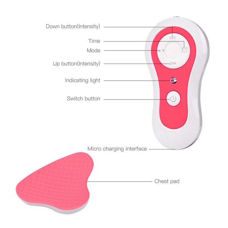 Indicating light Switch button(Intensity) Micro charging