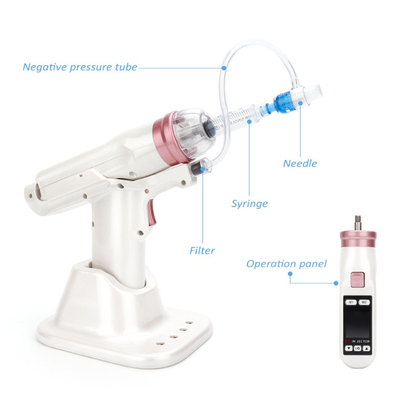 Hydrolifting Gun Mesotherapy EZ Negative Pressure Meso Hydrolifting Water Injector Beauty Device Platelet Rich Plasma Prp Meso