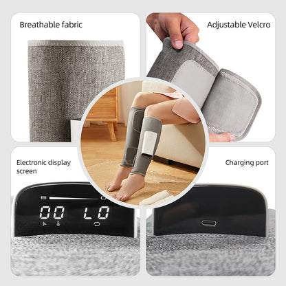 Breathable fabric Adjustable Velcro Electronic display Charging port