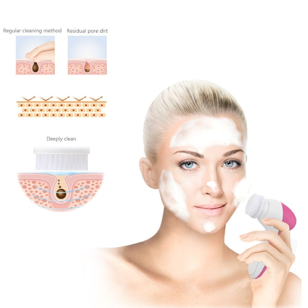 Regular cleaning method Residual pore dirt Deeply