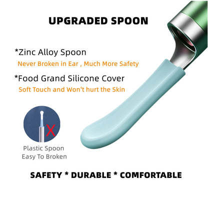 SPOON NEVER Broken in Ear Much More Safety *Food Grand