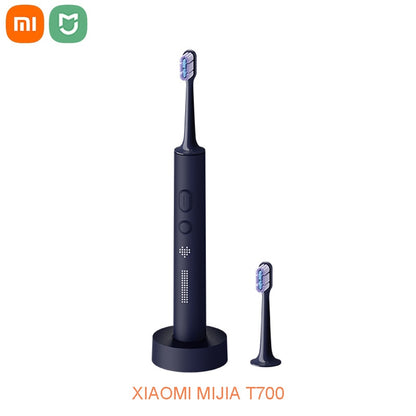 XIAOMI MIJIA T700 Sonic Electric Toothbrush Teeth Whitening Intelligent Ultrasonic Vibration Oral Cleaner Brush IPX7 LED Display