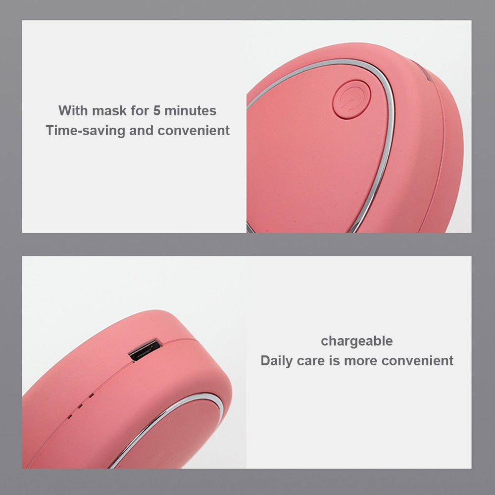 Mask for 5 minutes Time-saving and convenient chargeable Daily care is