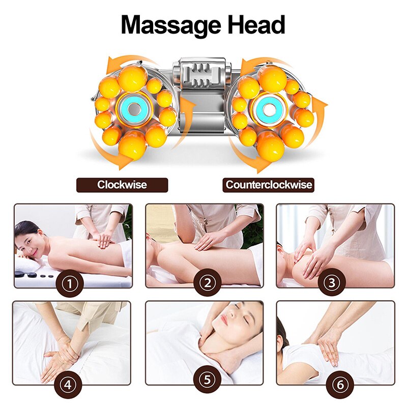 Massage Head Clockwise Counterclock