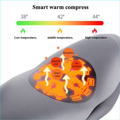 Intelligentes Heißkompressen-Lendenwirbelmassagegerät, Spektrum-Therapie-Taillenmassagegerät, lindert die Steifheit der Lendenwirbelsäule, reduziert Schmerzen und entspannt die Muskeln