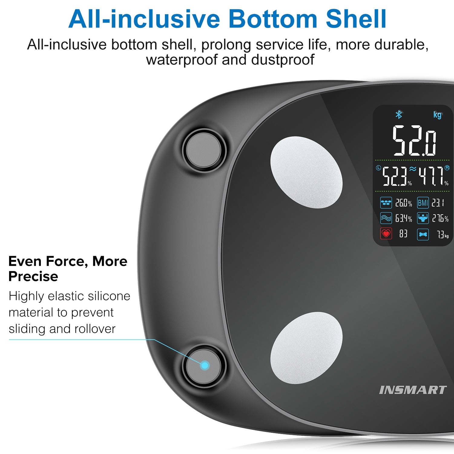 AlI-inclusive Bottom Shell, prolong service life, more durable