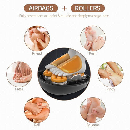 AIRBAGS ROLLERS Fully covers each acupoint