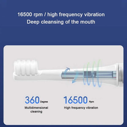 Xiaomi Mijia T100 Sonic Electric Toothbrush Mi Smart Tooth Brush Colorful USB Rechargeable IPX7 Waterproof For Toothbrushes head