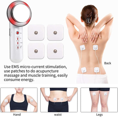 Back Use EMS micro-current stimulation, use patches to do 