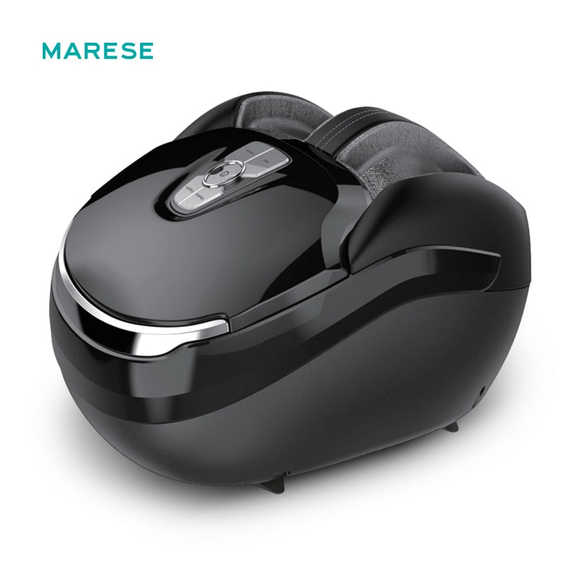 MARESE M7 Plus Máquina Elétrica Massageador de Pés com Massagem de Vibração Profunda Aquecida Rolamento Amassar Compressão de Ar Presente Saudável