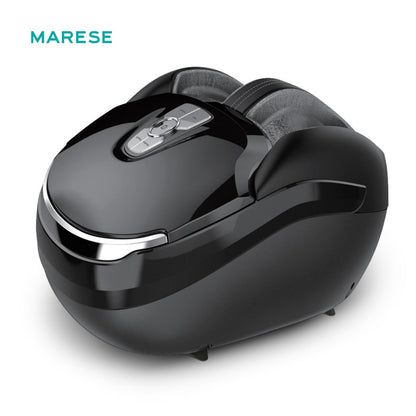 MARESE Massageador elétrico para os pés com vibração profunda, aquecimento, amassamento, compressão, ar, máquina de massagem, presente saudável, preto