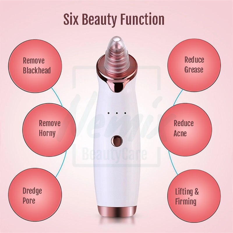 Vacuum Blackhead Remover Face Black Spots Cleaner White Dot Pimple Removal Tools 2022  New Arrival