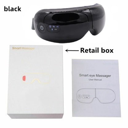 Smart eye Massager Manual User Manual Black Smart Eye Massager