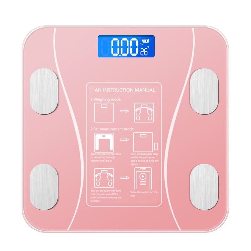 Digital Body Fat Scales Smart Balance Weight Scale Bluetooth BMI Body Composition Analyzer Bathroom Scale Electronic Floor Scale