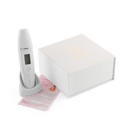 Digital Skin Tester Moisture Oil Test Meter Face Detector Facial Skin Moisture&amp;Oil Content Skin Analyzer For Forehead Cheek