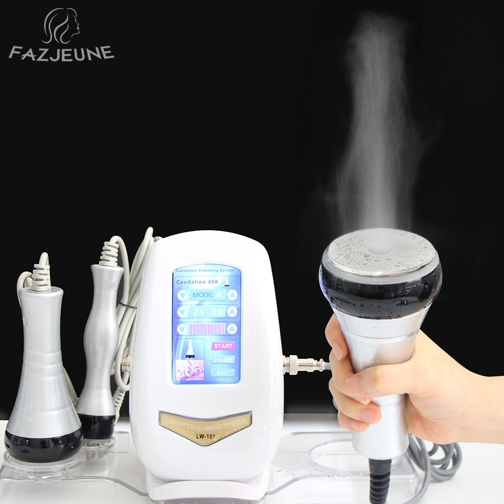 40KHZ  Vacuum Lipo Ultrasonic Cavitation Radio Frequency Multipolar RF Body Slimming Machine Skin Lifting Tighten Anti-wrink