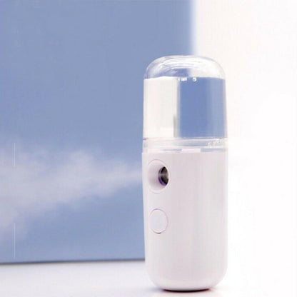 Nebulizer for Eyelashes Mini Face Steamer Nano Mister Sprayer Nebulizer Humidifier Mist Atomization Sprayer USB