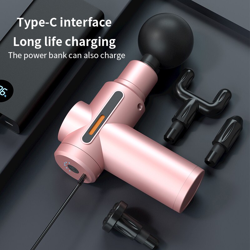 Type-C interface Long life charging The power bank can also charge 