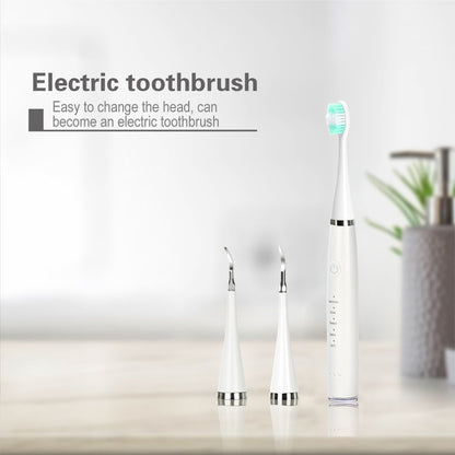 Sonic Electric Toothbrush Teeth Cleaner Oral Care Removal Of Dental Calculus Household Multifunctional Washable USB Charge Alloy