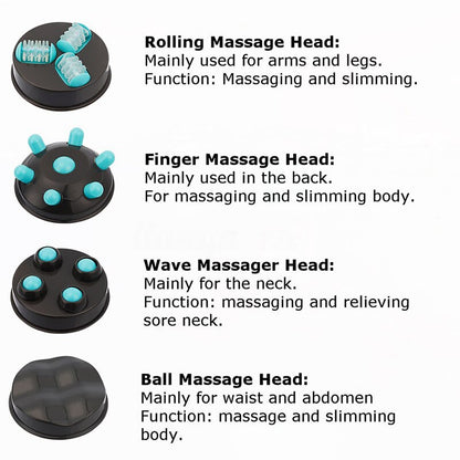 Rolling Massage Head: Lutut Mainly used for arms