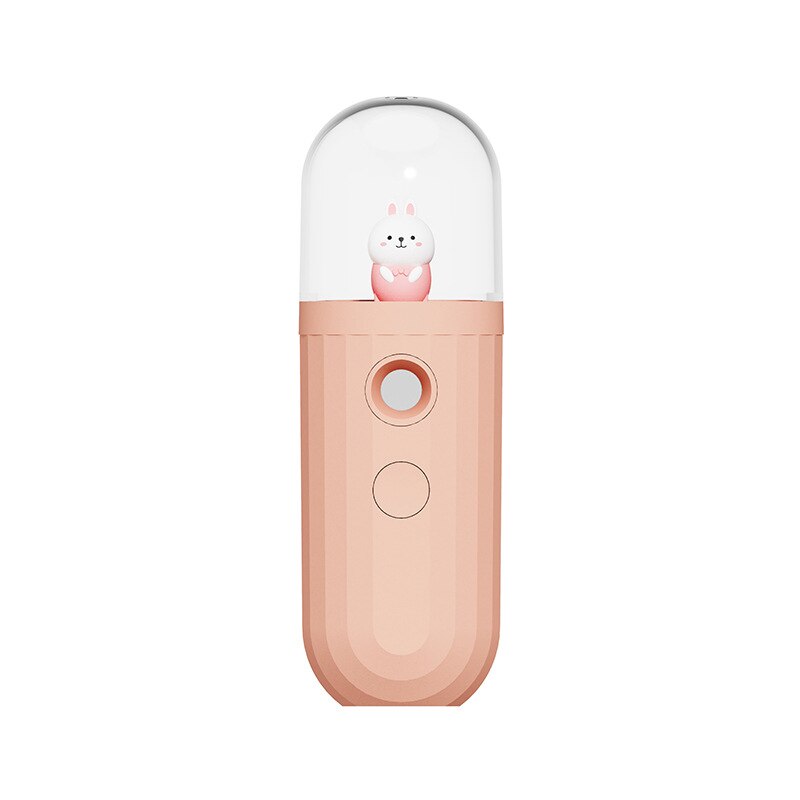 Nano Facial Sprayer Mini USB Rechargeable Humidifier Face Steamer Nebulizer Moisturizing Beauty Instruments Skin Care Tool