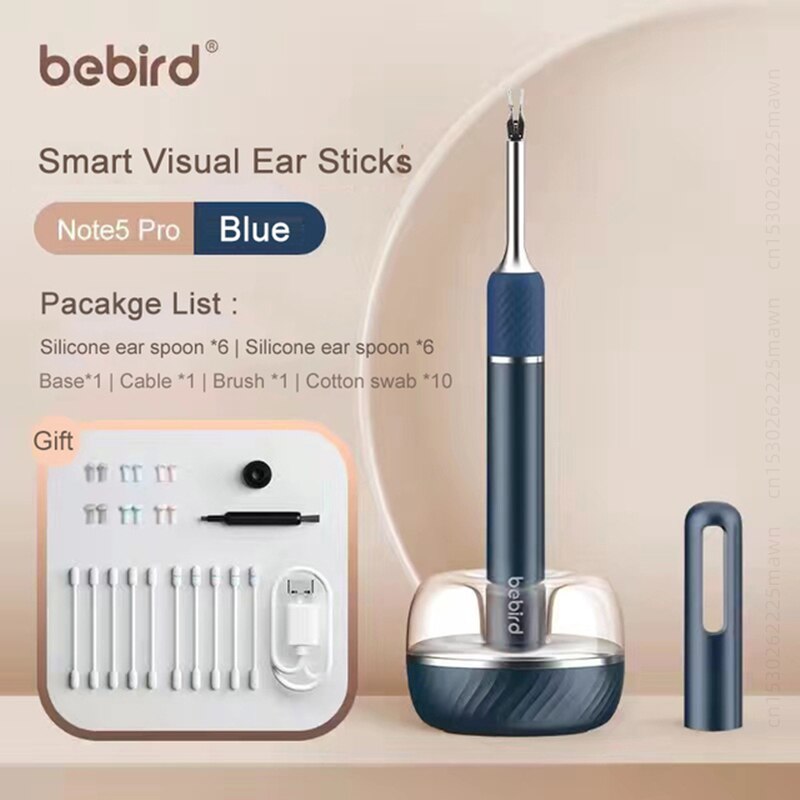 bebird Smart Visual Ear Sticks 3 Note5 Pro Blue Pac