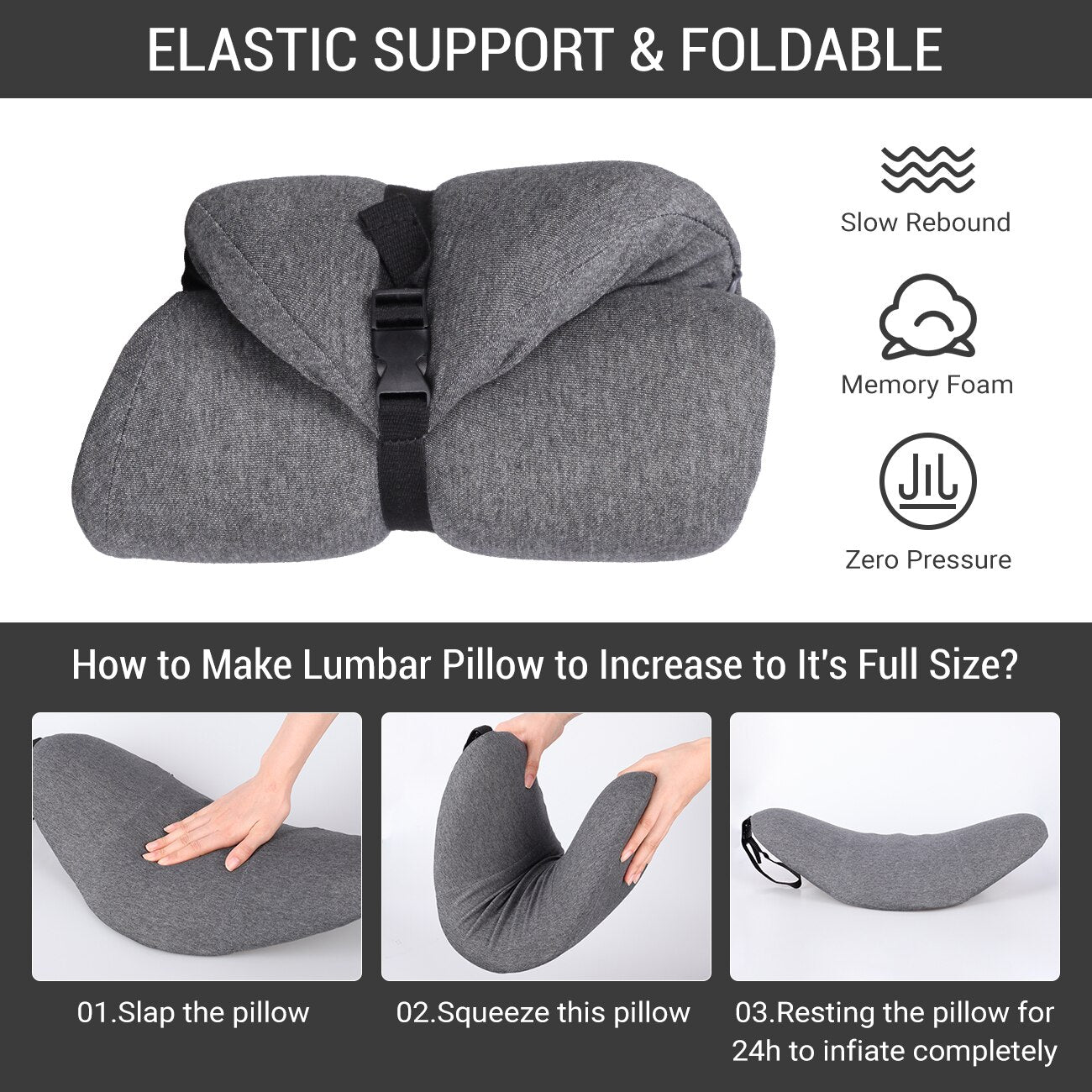 Lumbar Pillow to Increase to It's Full Size? 