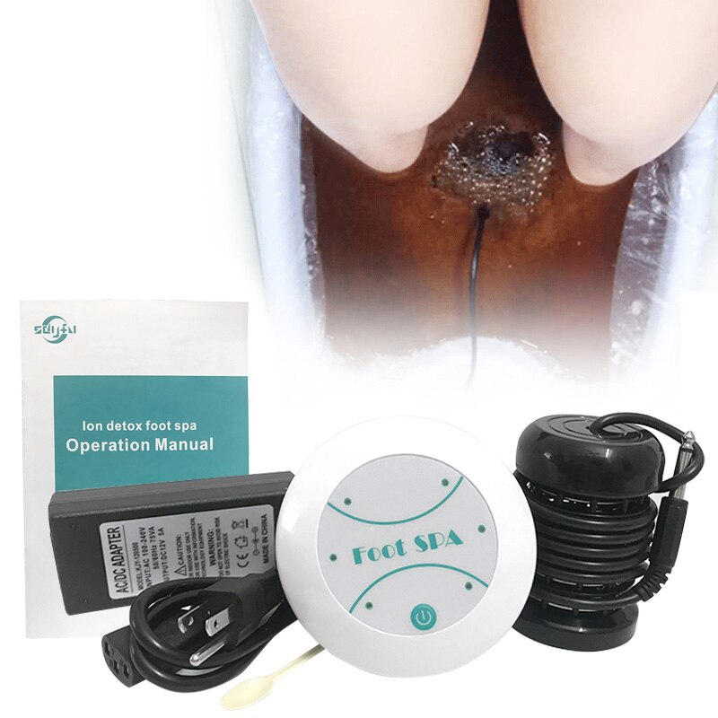 Ion Foot Detox Ionic Spa Machine Banho de pés Spa Banheira Array Aqua Cell Ionic Cleanse Detox Massageador de pés Banho de pés Salon