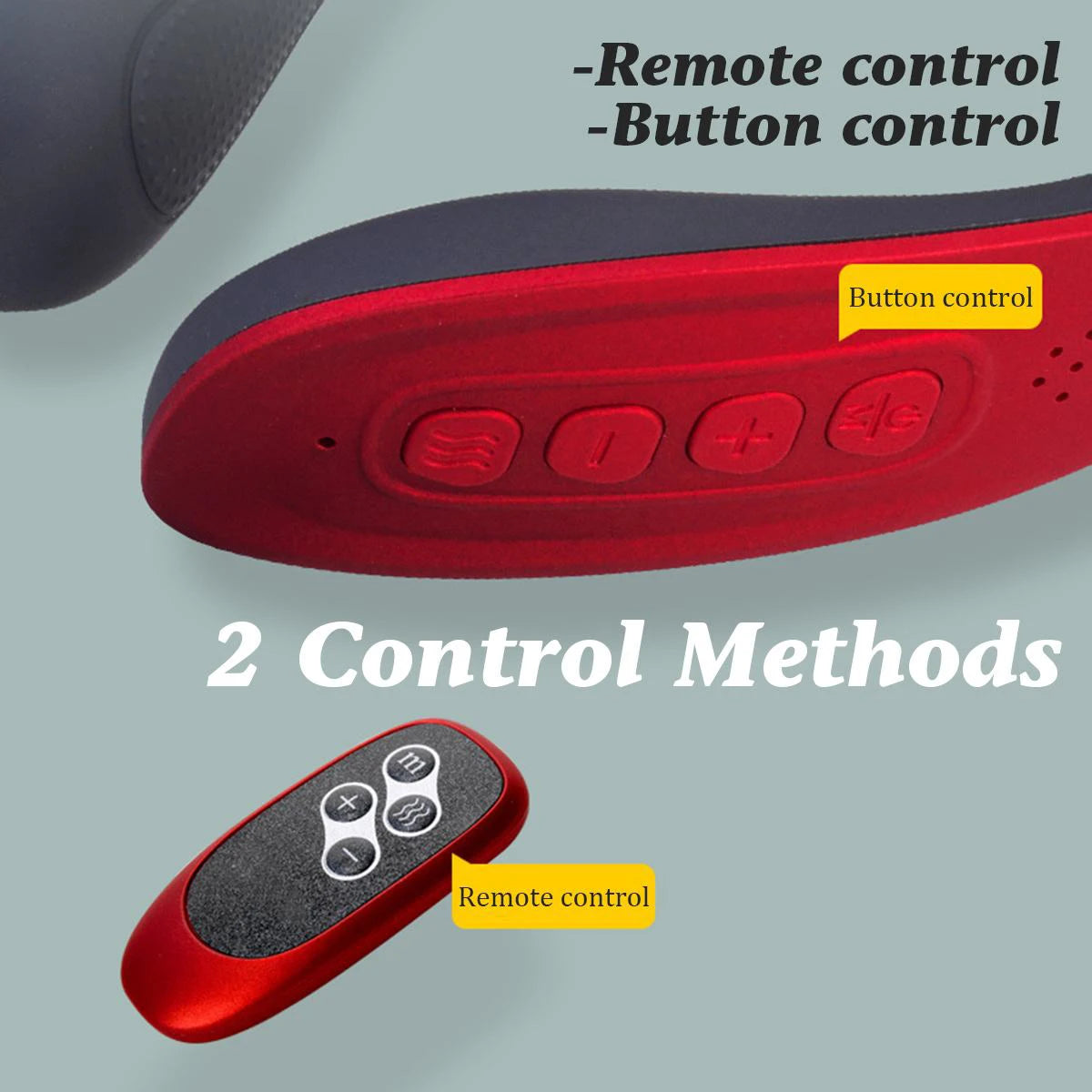 Control methods include remote control and button control for easy operation.