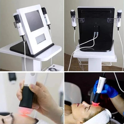 Skin Whitening 3 in 1 Skin Care CO2 Oxygen Facial Therapy Ultrasound RF For Skin Care Acne Treatment