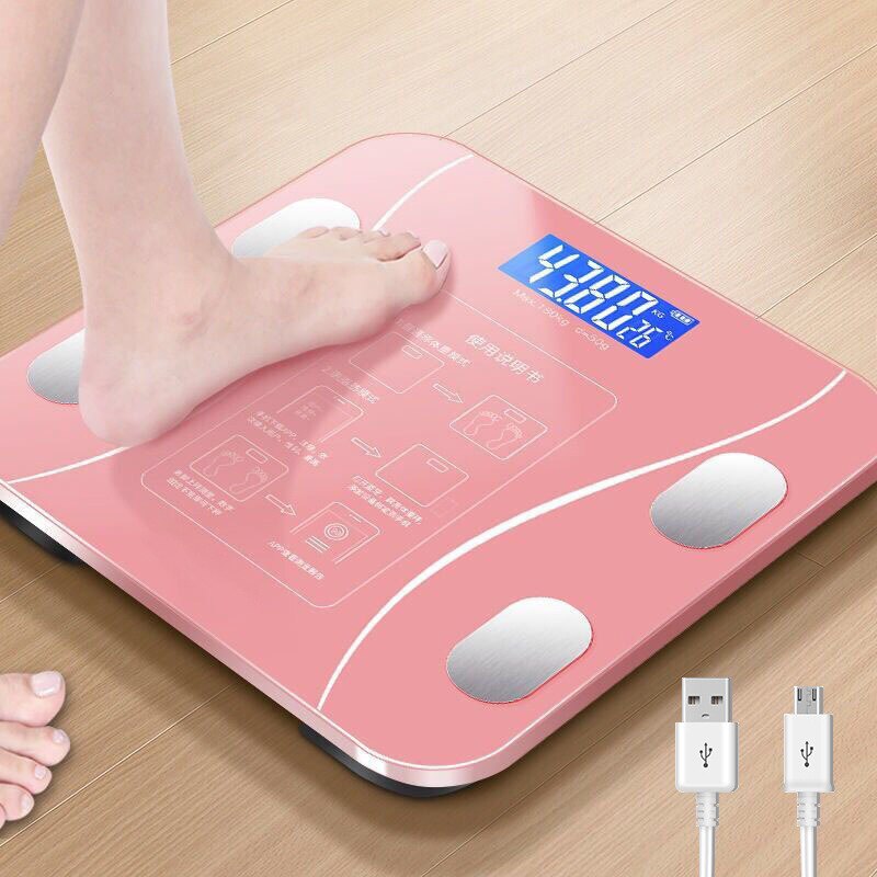 Bathroom Scales Wireless Digital Weight Scale Body Fat Water Balance BMI Composition Analyzer Connect Bluetooth Smartphone Scale