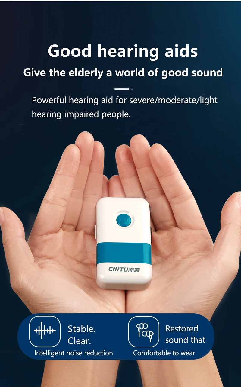 Restores clear sound with noise reduction for those with hearing impairments.