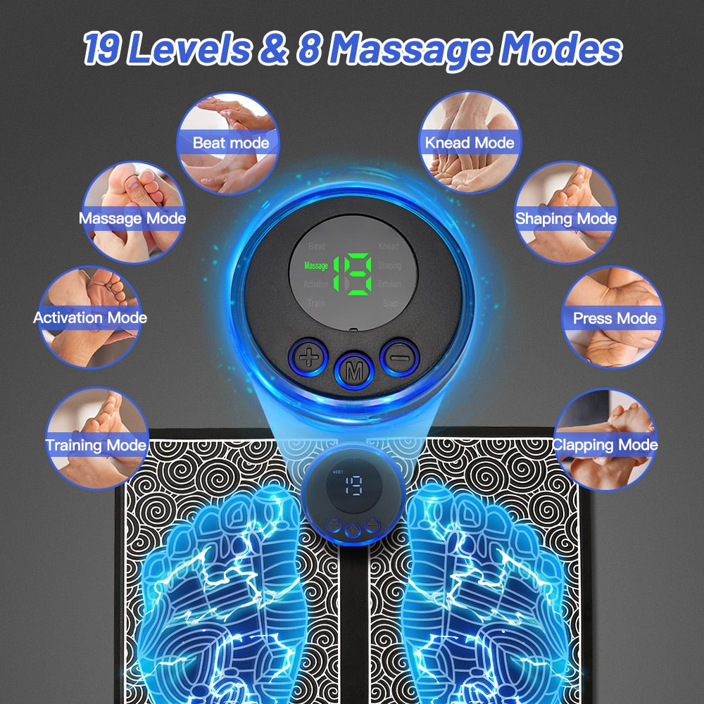 Levels& 8Massage Modes Beat mode Knead mode