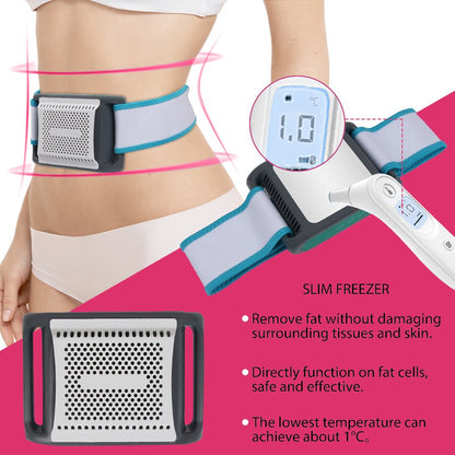 T&amp;B Belly Fat Reducer Slimming Belt Anti Cellulite Body Massager Fat Freezing Machine Abdominal Lipo Freeze Device Cryotherapy