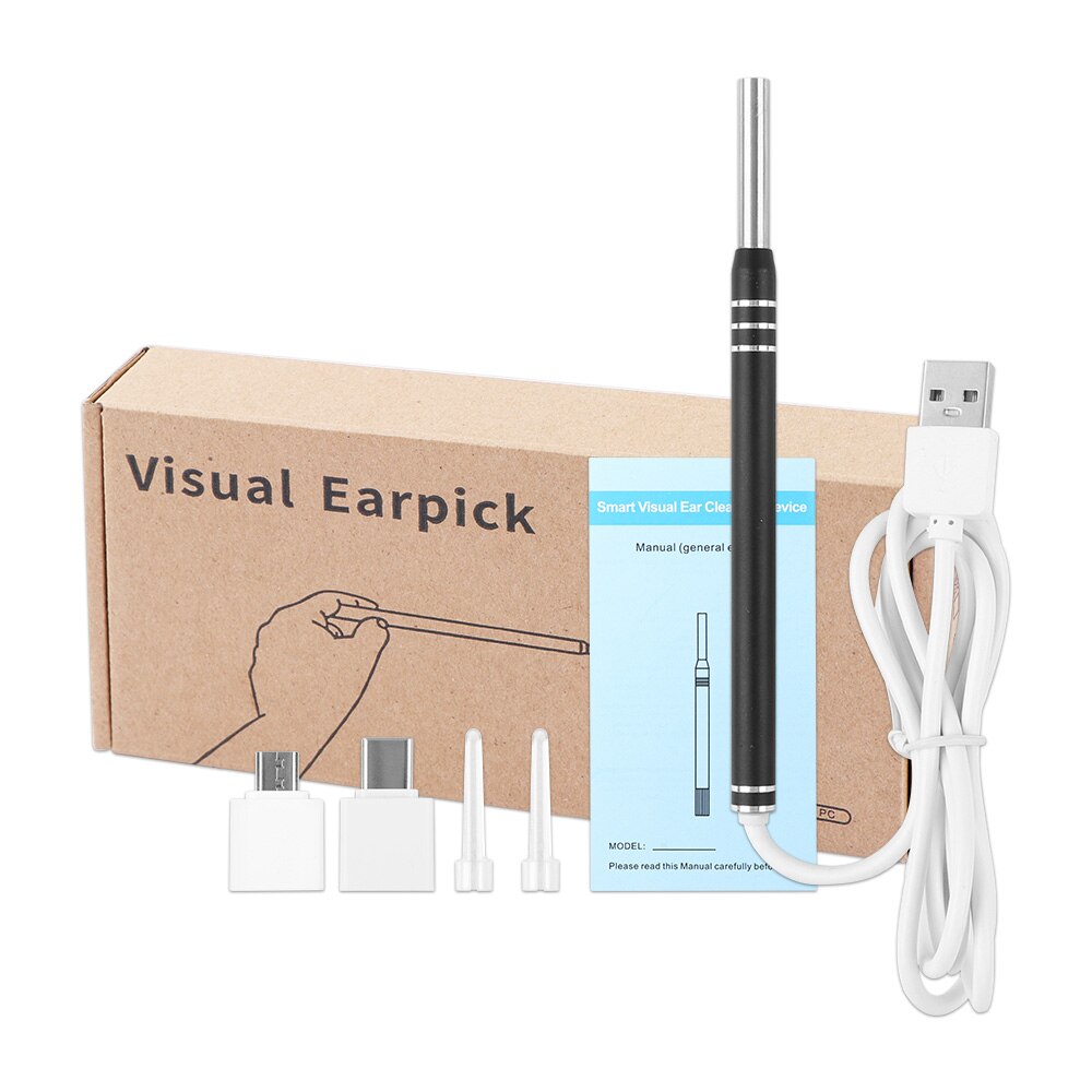 Smart Visual Ear Cleaner Ear Stick Endoscope Earpick Camera Otoscope Ear Cleaner Ear Wax Remover Ear Picker Earwax Removal Tools