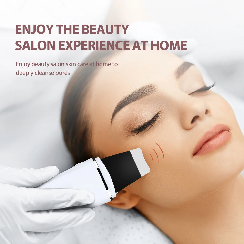 Multifunctional device for spa-quality skincare at home, deep cleansing pores and providing salon-like treatments.