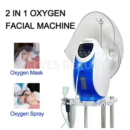 Korea Oxygen Jet Infusion O2toDerm Oxygen Mask Facial Machine Anion Hydra Facial Face Cleaning Skin Mouisture For Skin Care