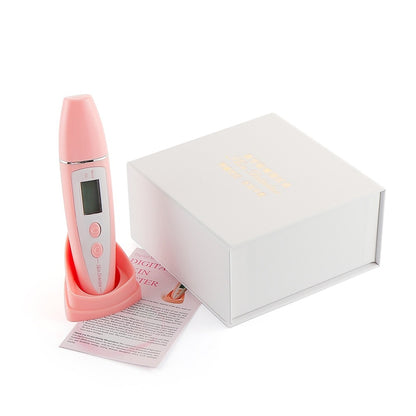 Digital Skin Tester Moisture Oil Test Meter Face Detector Facial Skin Moisture&amp;Oil Content Skin Analyzer For Forehead Cheek